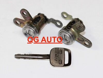 Cilindros de bloqueo de puerta delantera izquierda y derecha Toyota Sequoia 2001-2007 con llave/fabricante de equipos originales Foto 1 de 4