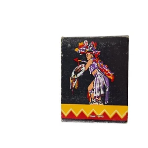 Vintage Matchbook Stand Rock Indian Ceremonial Wisconsin Dells Full Unstruck - Picture 1 of 5