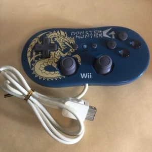 Nintendo Official Wii Classic Pro Controller Monster Hunter Limited Edition - Picture 1 of 2