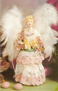 BEAUTIFUL Garden Angel Air Freshener/Decor/Crochet Pattern INSTRUCTIONS ONLY - Picture 1 of 1