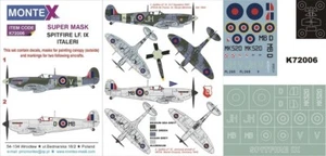 Montex K72006 Spitfire LF Mk.IX mask 1/72 scale - Picture 1 of 1