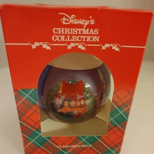 Walt Disney Epcot 1997 Christmas Ball Ornament Mickey Santa - Picture 1 of 4