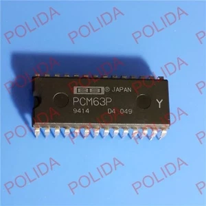 1 PIEZA Convertidor de Audio D/A IC BURR-MARRÓN(BB) DIP-28 PCM63P-Y PCM63PY 100% Genuino - Imagen 1 de 1