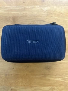 DELTA AIRLINES by TUMI Navy Blue Hard Case Amenity Kit Bag Travel Holder - Bild 1 von 3