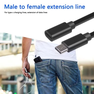 Rapid Charge Usb Cable Charging Universal Type-c Extension for Fast Data - Afbeelding 1 van 12