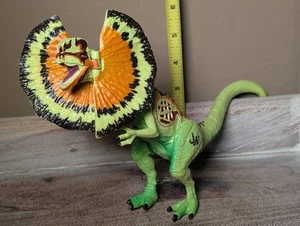 Jurassic World Growler Hybrid Dilophosaurus Figure Lights & Sounds Hasbro 2015 - Picture 1 of 8