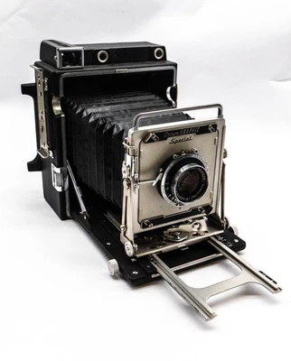 Graflex Crown Graphic Special 4 x 5 Camera w/ 135 mm Xenar f4.7 Lens - As Is - Image 1 of 4