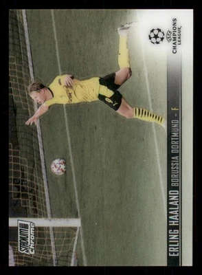 2020-21 Stadium Club Chrome UEFA Champions League #9 Erling Haaland - Image 1 of 2