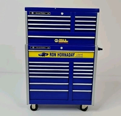 Ron Hornaday NAPA Nascar 1/18 Die Cast Tool Box Chest Bank With Tools - Image 1 of 4