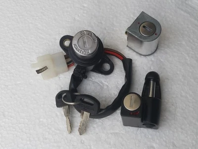 Conjunto de chaves Honda CM185T Twinstar trava interruptor de ignição pente suporte de capacete de direção - Imagem 1 de 4