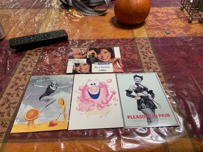 Tropicana, Altoids, Colgate, Mr Bubbles advertising post cards - Image 1 of 4