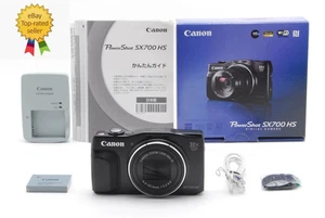 [TOP MINT in Box] Canon PowerShot SX700 HS Compact Digital Camera Black JAPAN - Picture 1 of 14
