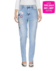 RRP €150 GAS Jeans W25 L28 Stretch Ripped Style Embellished Patches - Imagen 1 de 2