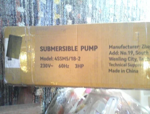 Bomba sumergible vevor 4SSM5/18-2 - Imagen 1 de 6
