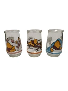 3 Winnie the Pooh Welch's Jelly Jars Gläser 3, 4, & 5 - Bild 1 von 6