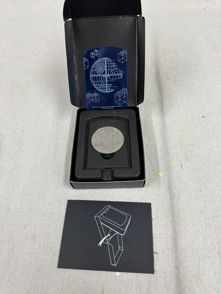 Lego Star Wars Death Star Collectible Coin & Blue Card - Image 1 of 1
