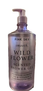 Pink Sky WILD FLOWER duftendes Duschgel mit Vitamin E beruhigen JUMBO GRÖSSE 33 Oz. - Bild 1 von 2