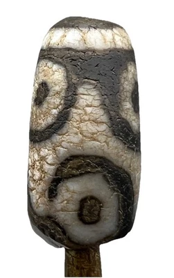 Conta de ágata antiga Dze quebrada Dze Vale do Indo Índia com mais de 2000 anos - Imagem 1 de 4