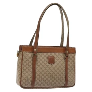 Celine Macadam Canvas Handtasche beige gold authentisch mr1105 - Bild 1 von 24