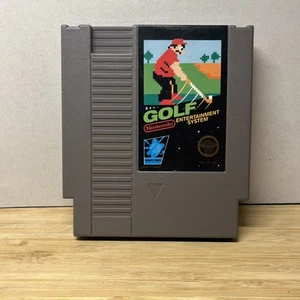 GOLF - Nintendo NES (Authentic) Game, Tested & Working - Picture 1 of 3