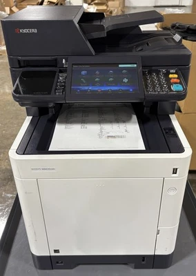 Kyocera ECOSYS M6630cidn - Color/Laser MFP Printer Copier/Letter - 32 Ppm USED - Image 1 of 4