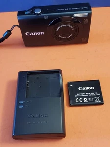 Canon PowerShot A3400 IS Black Digital Camera HD 16.0 MP 5x Zoom - Picture 1 of 6