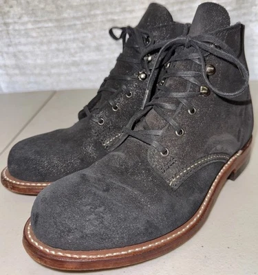 Wolverine Original 1000 Mile Mile Black Suede Boots Women's 6.5 B - Image 1 of 4