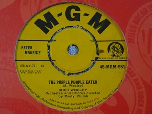 SHEB WOOLEY-THE PURPLE PEOPLE EATER-MGM - Picture 1 of 2