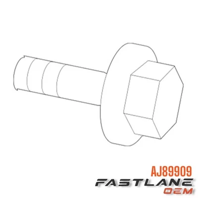 2004-2010 JAGUAR XF/XJ8/XJR/XK/XKR DAMPER PULLEY BOLT NEW OEM AJ89909 - Image 1 of 4