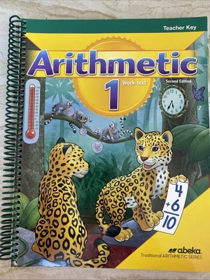 Abeka Arithmetic 1st Grade Work-Text Teacher Key 2nd Edition - Image 1 of 2