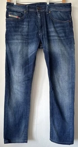 Diesel THOMMER Slim Stretch Blue Denim Zip Fly Jeans W31 L30 - Picture 1 of 17