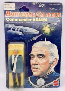 Battlestar Galactica Mattel Vintage 1978 Commander Adama MOC carded figure - Picture 1 of 7