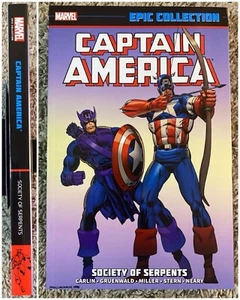 Captain America Epic Collection TPB Vol 12 Society of Serpents - Marvel 302 317 - Picture 1 of 14