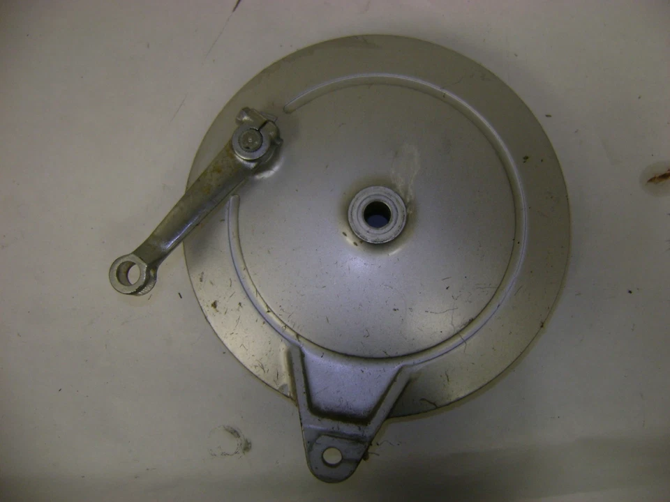 Yamaha V Star 650 XVS650 2007 placa de freno trasero con zapatas Foto 1 de 1