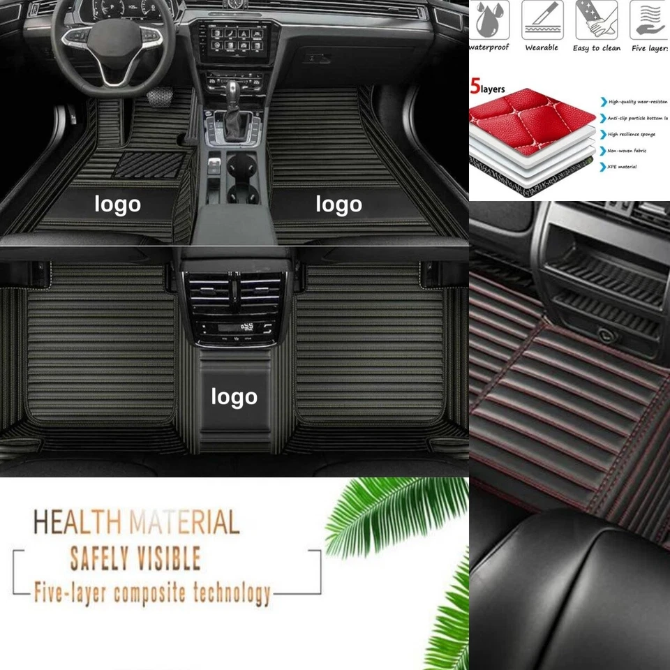 For Mercedes-Benz 1994-2025 All Series Car Floor Mats Waterproof Auto Carpets - Изображение 1 из 4