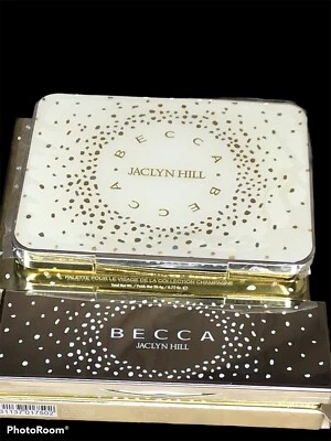 BECCA JACLYN HILL COLECCIÓN CHAMPAGNE PALETAS DE CARA Y OJOS, LE, RARO Foto 1 de 4