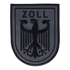Abzeichen Zoll tarn mit Klett - Bild 1 von 1