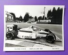 altes Pressefoto, Riccardo Patrese, Williams, Formel 1 Belgien Spa 1988, 15x20cm
