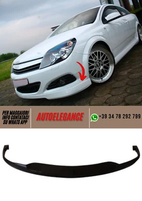 ❤️Spoiler Paraurti Anteriore Compatibile per OPEL Astra H GTC / TWIN TOP (2004❤️ - Imagen 1 de 4