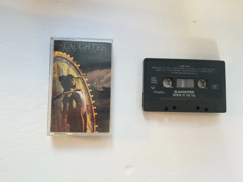 Slaughter - Stick It To Ya - Cassette Tape - Image 1 of 1