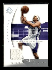 2005-06 SP Authentic #74 Mike Bibby Limited Warm Ups #/100 - Picture 1 of 2