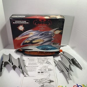 1997 DC Hasbro Batman & Robin Iceglow Bathammer Elektronik UNGETESTET unvollständig - Bild 1 von 24