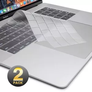Clear + Black Keyboard Cover for New MacBook Air 13'' A1932 with Touch Bar -2018 - Picture 1 of 2