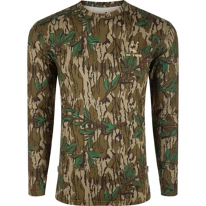 Ol' Tom Camo Performance Long Sleeve Crew CHOOSE SIZE AND CAMO - Picture 1 of 3