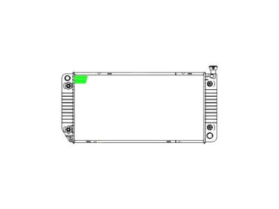 For 1992-1993 Chevrolet K2500 Suburban Radiator 54689FRXK - Image 1 of 2