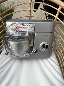 Kenwood Chef Premier Stand Mixer silver and attachments