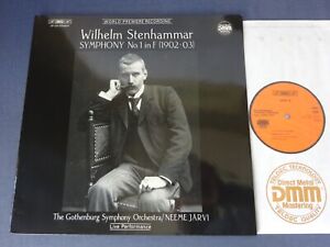 WILHELM STENHAMMAR - SYMPHONY NO 1 LP, Gothenburg S/O, Neeme Jarvi, BIS LP-219