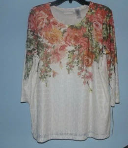 ALFRED DUNNER Ladies Top / Size Large / NWT - Picture 1 of 2
