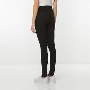 Women's Levis Levi's 720 High Rise Super Skinny Jeans Black All waist Sizes
