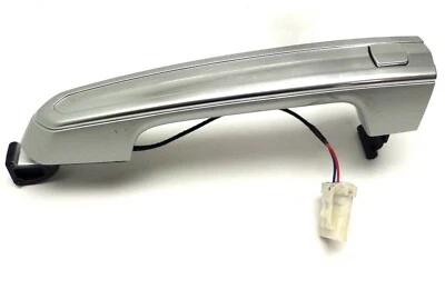 Manija de puerta trasera metálica Radian plateada Cadillac ATS CTS SRX XTS 2013-2019 Foto 1 de 4